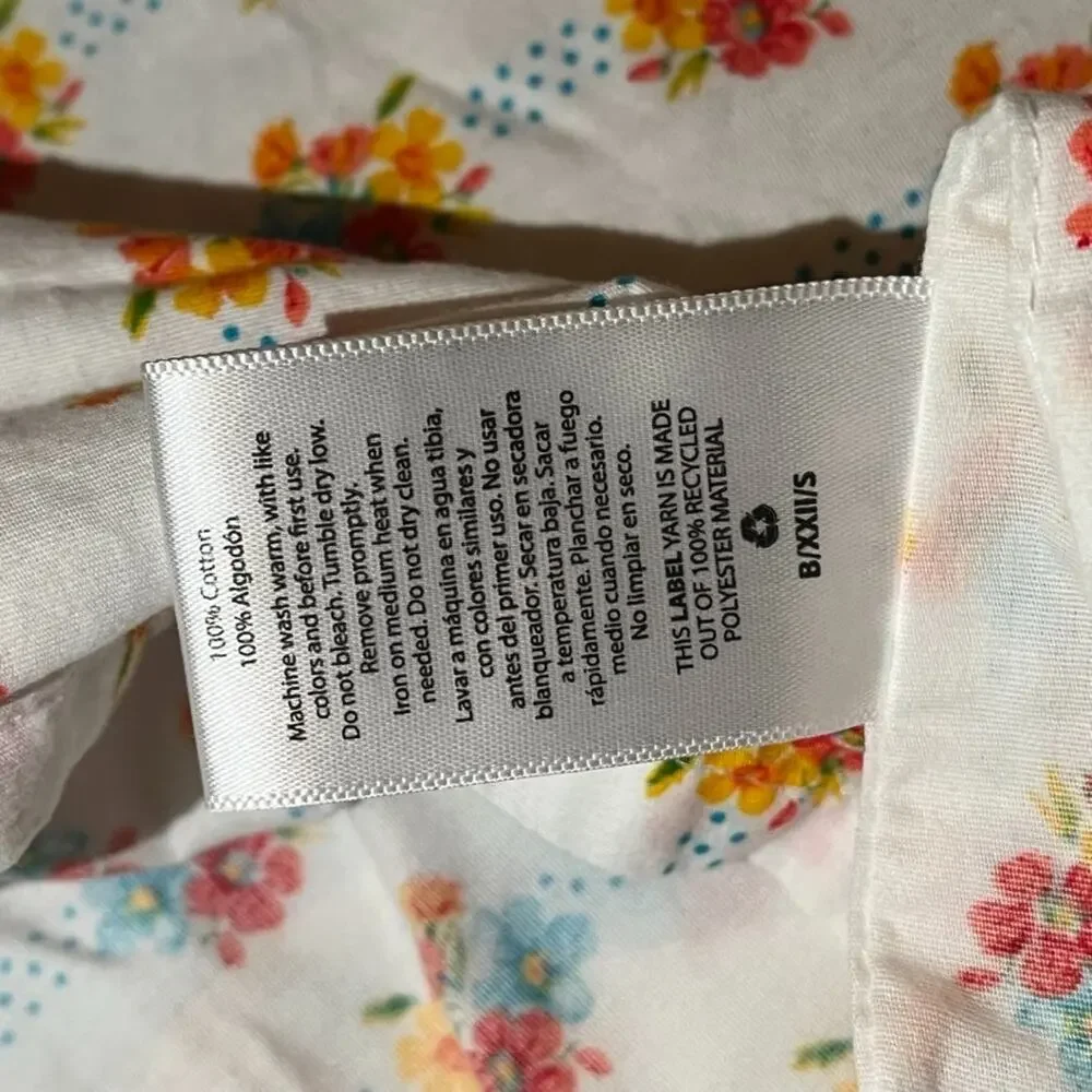 The Pioneer Woman King Sheet Set Shabby Petal Party Pillow Shams Fitted & Flat